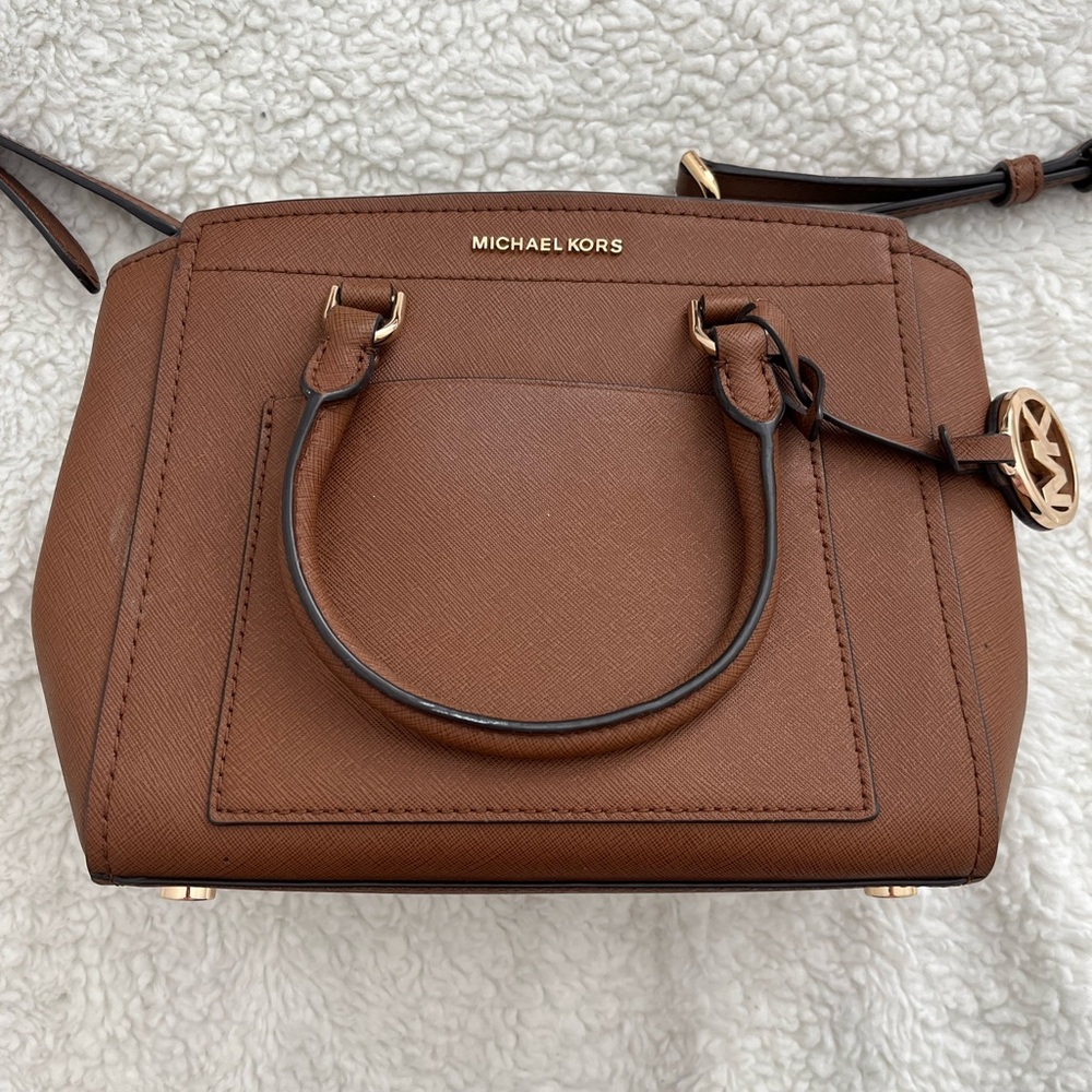 Micheal Khors Tan Crossbody